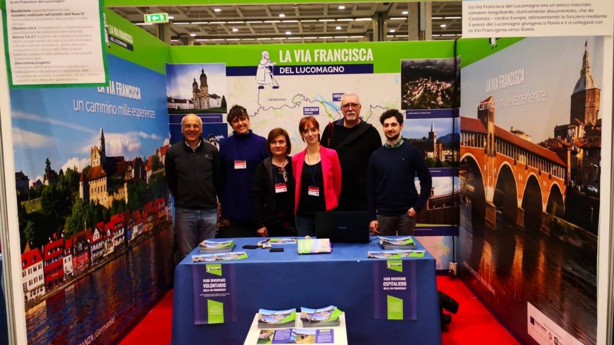 Fiera fa la cosa giusta stand La via Francisca